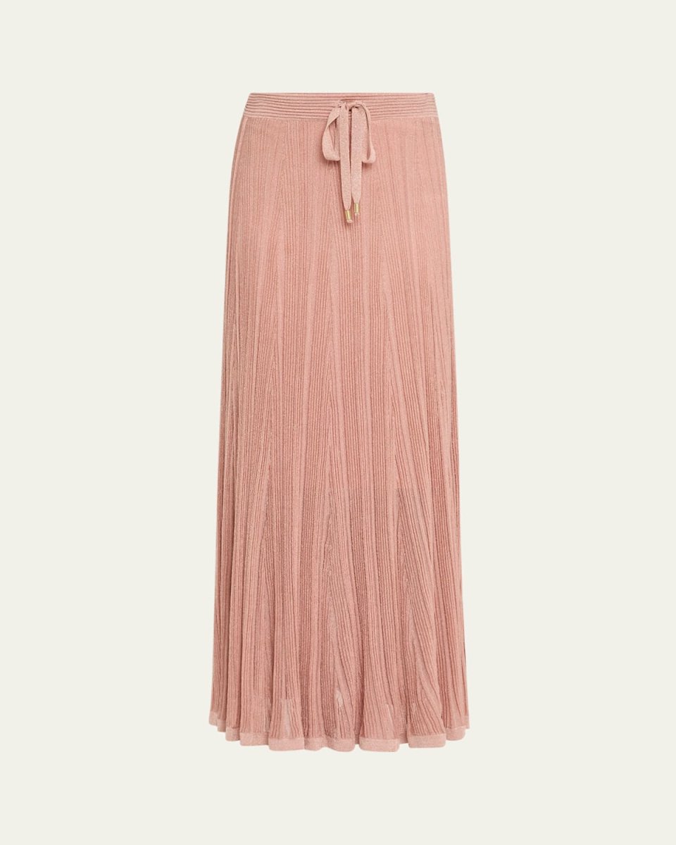 Lucky Metallic Maxi Skirt